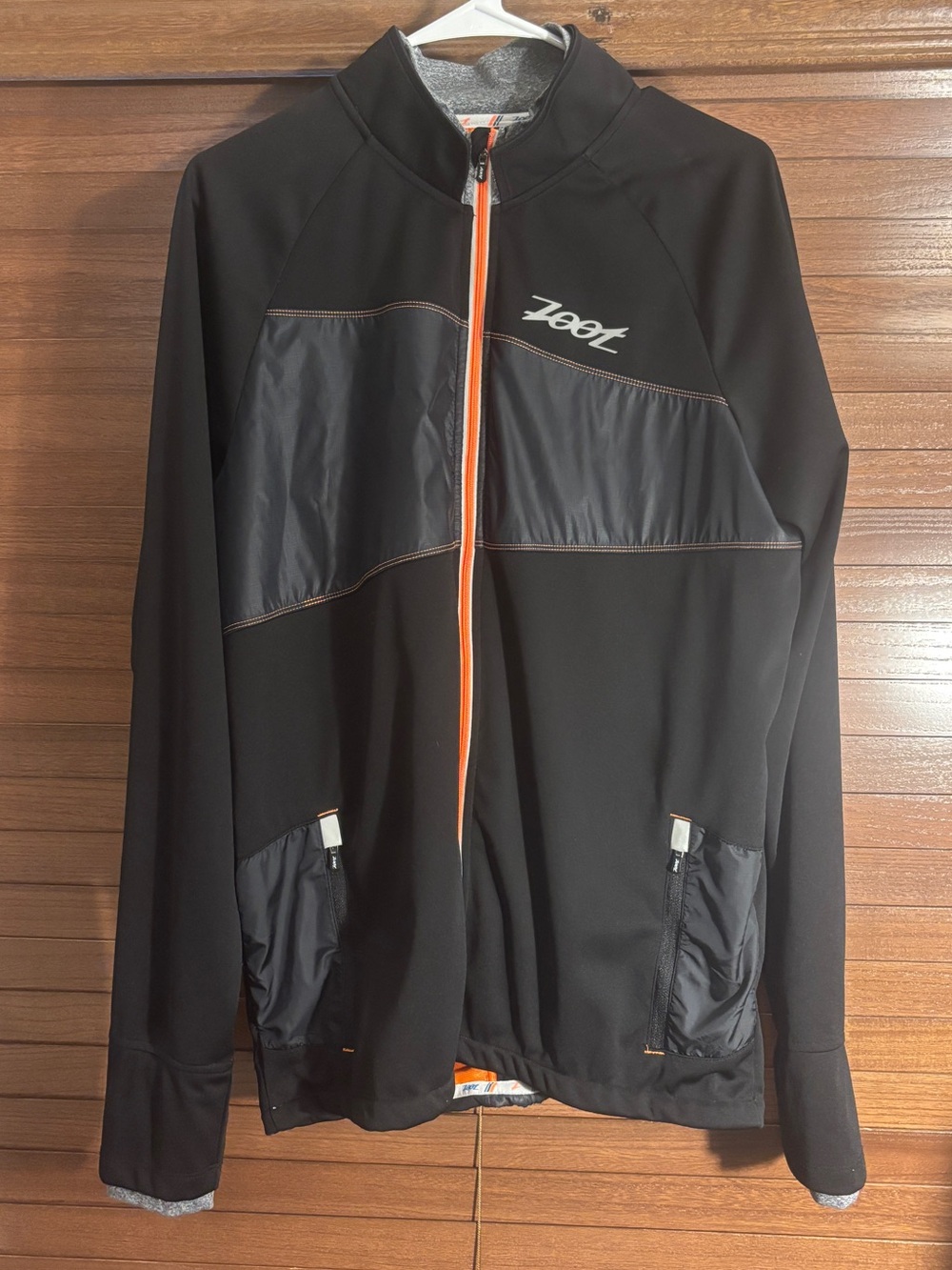 Zoot Sports Full Zip Technical Running Cycling Jacket